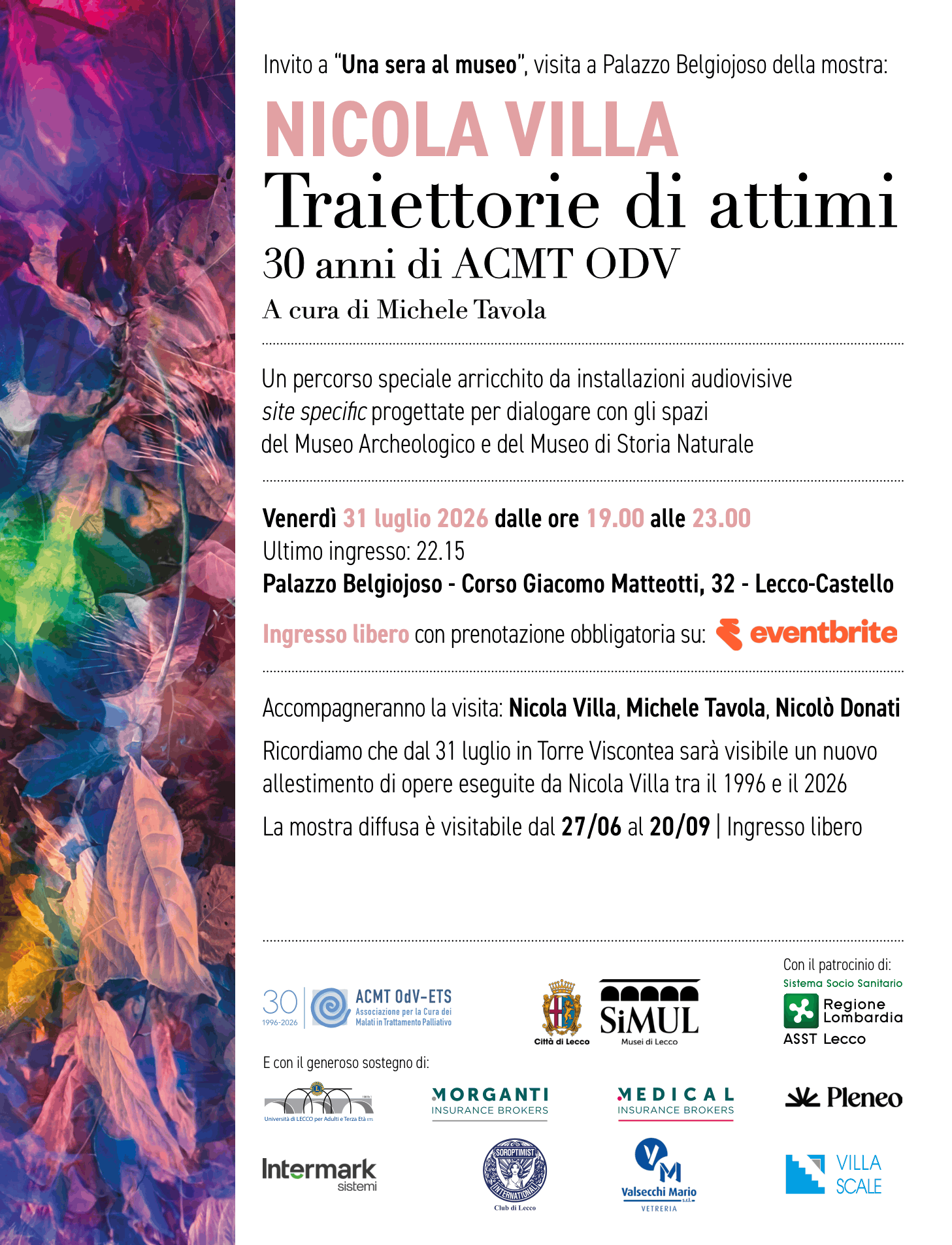 Invito_Una sera al museo